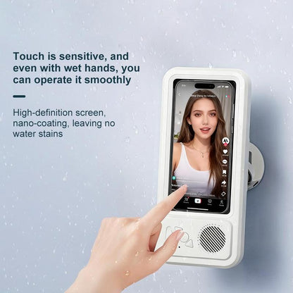 Experience Ultimate Convenience with Our Waterproof 360° Rotating Bluetooth Speaker – Perfect for Movies, Music, and More in the Shower, Kitchen, or Pool!